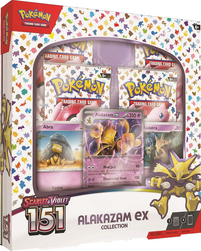 Pokemon TCG Scarlet & Violet 151 Alakazam Ex Box
